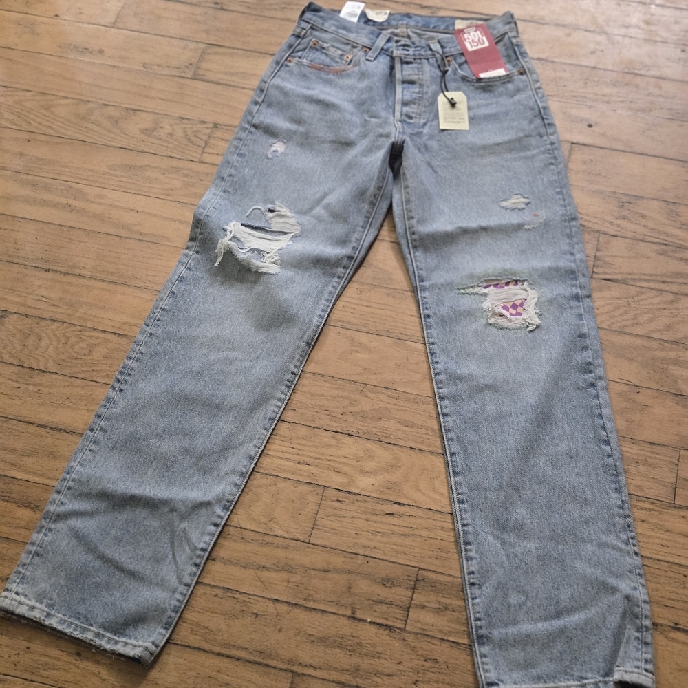 Levi's Classic Blue Denim Jeans New Size 24